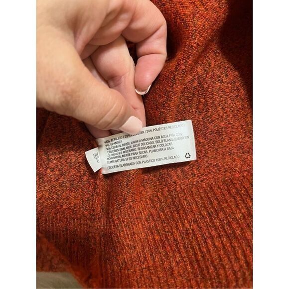 COPY - NWT  Women’s a new day Rust Orange Crew Neck Sweater Size S - Picture 8 of 9